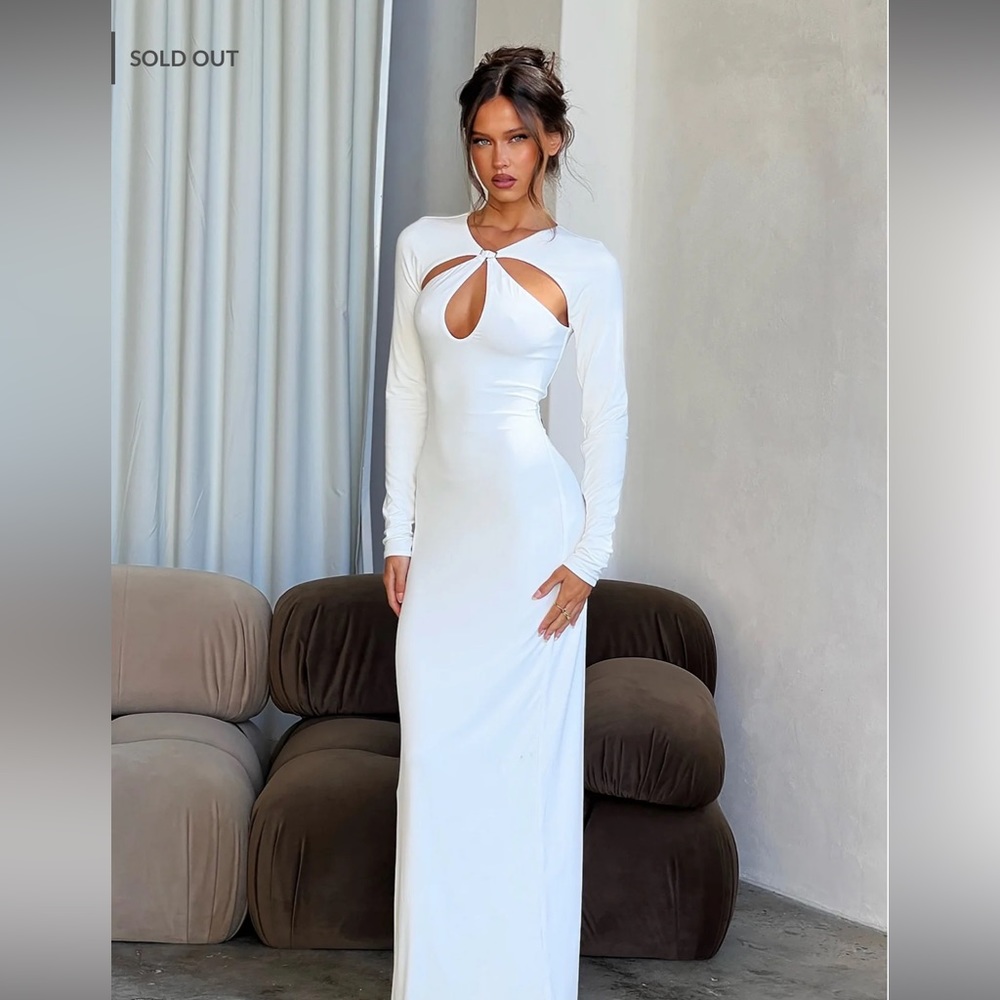 New with tags! Tiger mist: RICKIE MAXI DRESS - WHITE